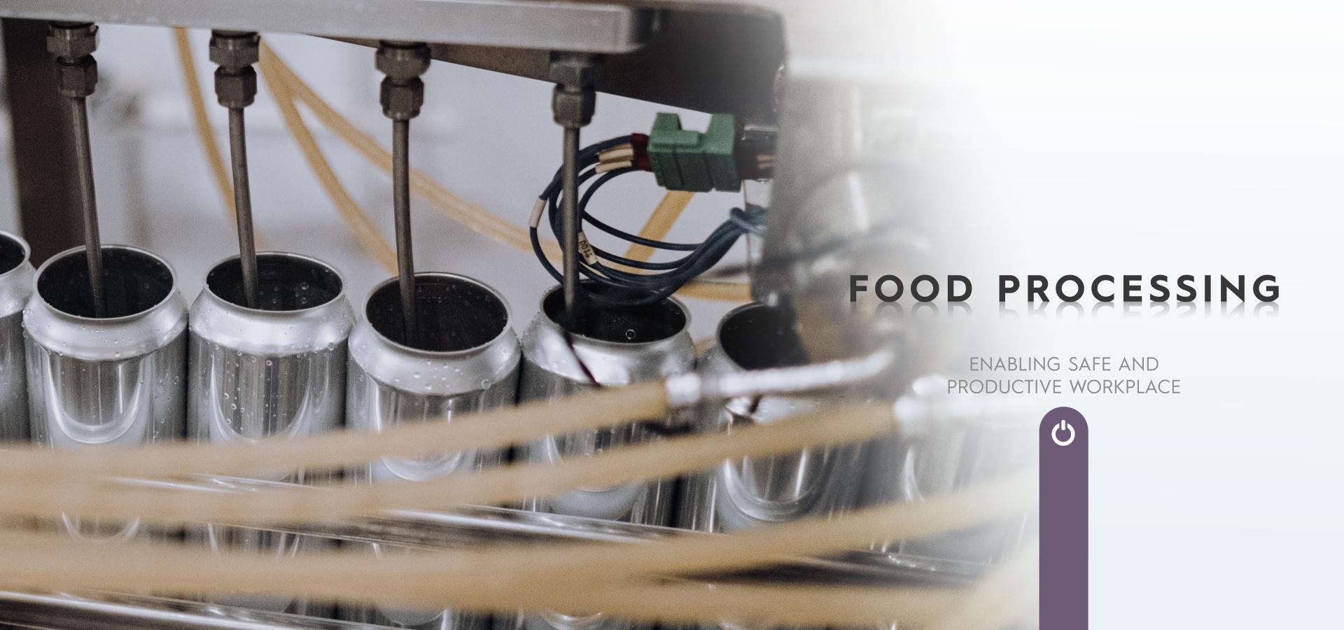 Food processing Industry banner