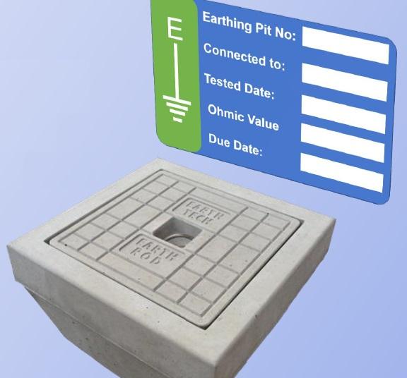 Earthing pit label image