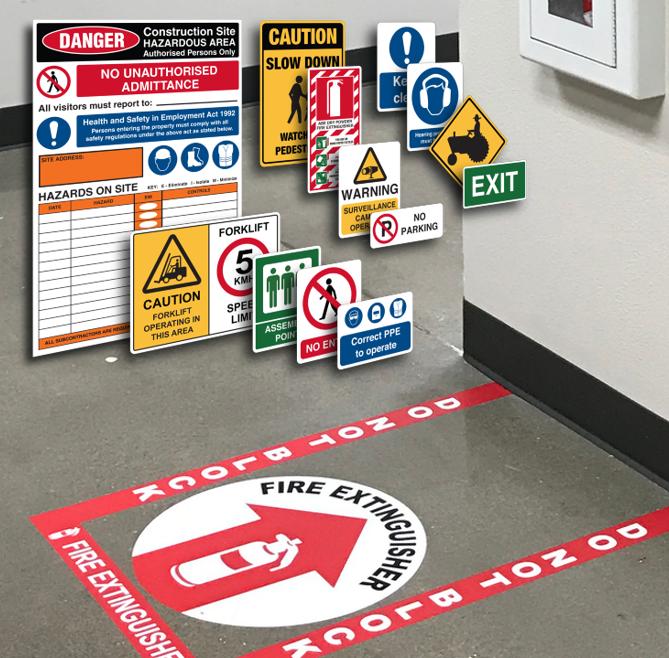 Labels for visual workplace