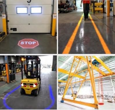 LED Signs for hazard and safety management